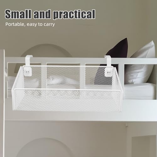 FENICAL Hanging Bedside Caddy Storage Basket - Image 7
