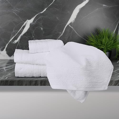 Tens Towels 6 Piece Hand Towels Set 16 x 28 Inches - Image 3