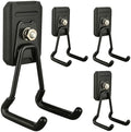 ULIBERMAGNET Heavy Duty Magnetic Hooks, 4 Pack Strong Extra Large Magnet Hook by ULIBERMAGNET