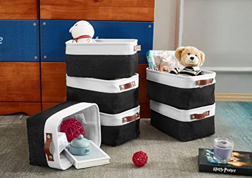 DECOMOMO Small Storage Basket, Closet Storage Bins - Image 3