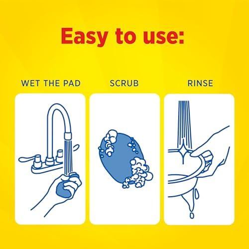 S.O.S-10002, Steel Wool Soap Pads, 10 Ct - Image 3