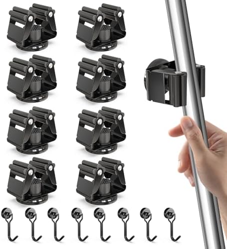 3-H 8 Pack Magnetic Broom Holder by 3-H