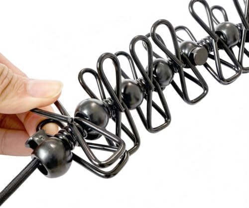 Portable Clothesline for Travel, 1.8m Retractable Travel Clothes Line - Image 6