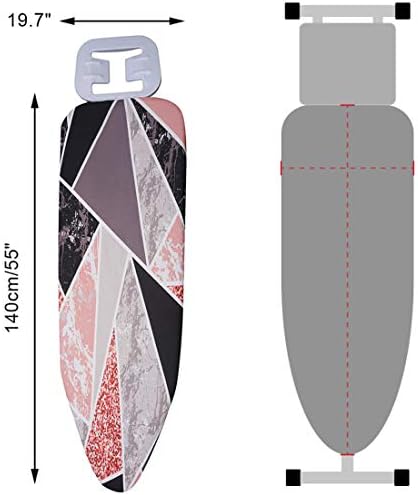 Ironing Board Cover and Pad Extra Thick Padding 19 X 52 Inch Fits Large and - Image 2