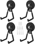 4 Pack Magnetic Hooks Heavy Duty, 2.6'' Large Strong Utility Magnet Hooks by Unknown
