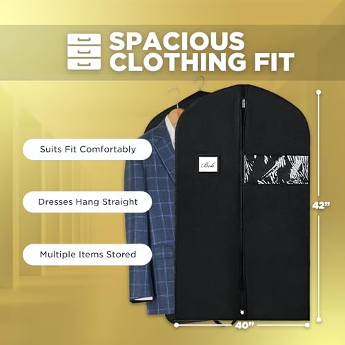 Garment Bags for Hanging Clothes 3-Pack - Image 3
