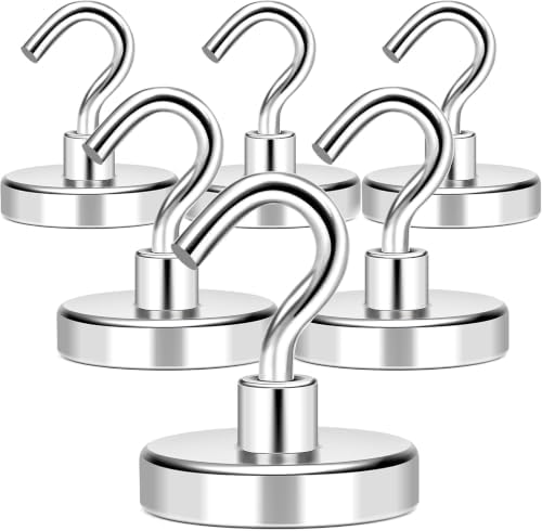 MIKEDE Magnetic Hooks Heavy Duty 170LB+ Strong Magnets Hook by MIKEDE