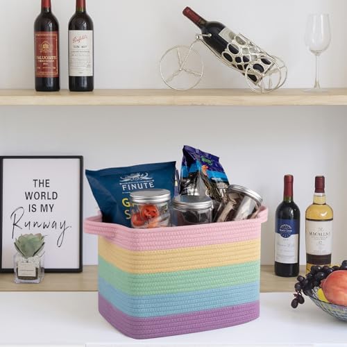 OIAHOMY Cotton Rope Storage Baskets - Image 5