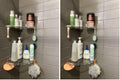 JiePai Acrylic Corner Shower Caddy Shelf by JiePai