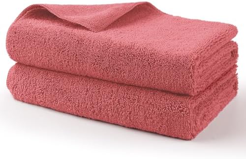 HOMEXCEL Professional Large Microfiber Car Drying Towels 2 Pack by HOMEXCEL