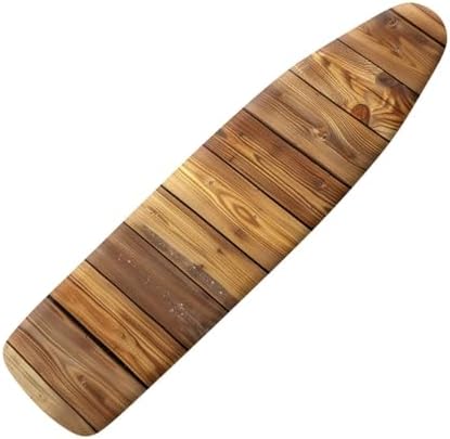 Ironing Board Cover, 3D Wood Print Ironing Board Pad Cover Protector Resists by KUIFORTI