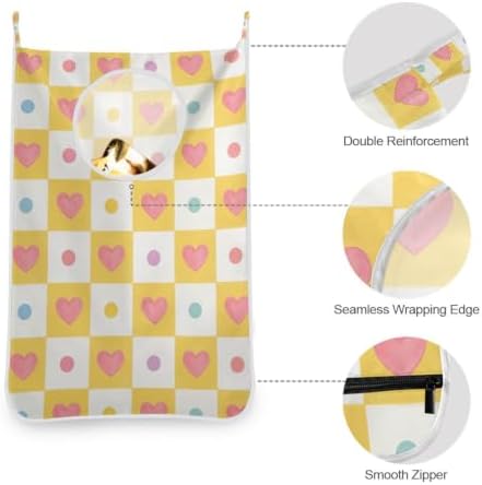 Hanging Laundry Hamper Bag Over the Door Laundry Hamper Wall Hamper Large Dirty - Image 5