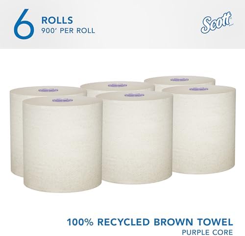 Scott Professional Hard Roll Paper Towels, 6 Rolls x 900' - Image 2