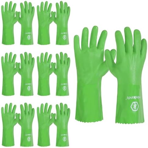 HANDLANDY Chemical Gloves, Heavy Duty Cleaning Gloves by HANDLANDY