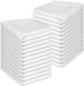 Washcloths Set, 12x12 Inch by INFICRIME