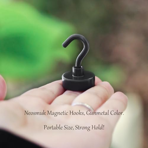 Neosmuk Magnetic Hooks for Cruise Cabins, 40lb Heavy Duty, 6 Pack - Image 2