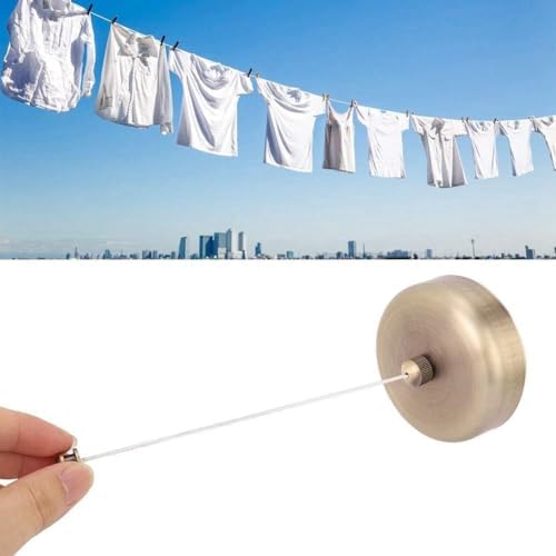 Retractable Clothesline Clothes Dryer, Stainless Steel Wall Mounted Clothesline - Image 6