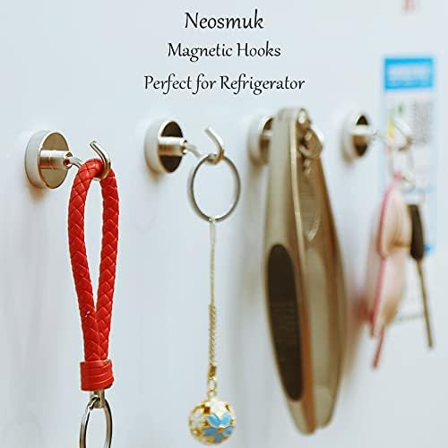 Neosmuk Magnetic Hooks, 85lb Heavy Duty, 10 Pack - Image 3