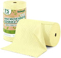 Microfiber Cleaning Cloths Roll 75 Pack 12x12 Inch Lint Free by SOOWASH