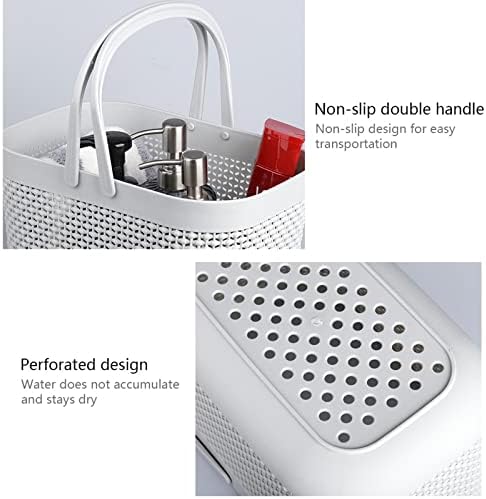 Plastic Portable Shower Caddy Basket, Storage Organizer, 2 Pack - Image 7