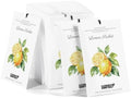 MYARO 12 Pack Lemon Scented Sachets, Closet Deodorizer Car Air Freshener by MYARO