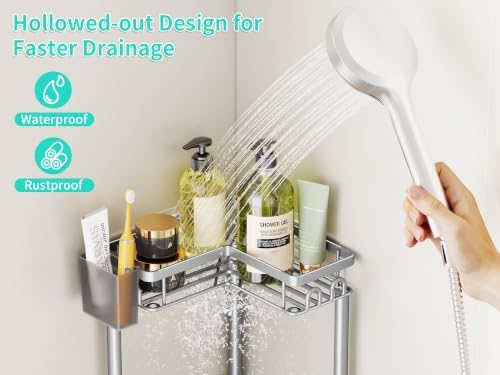 HapiRm Standing Shower Caddy Corner - Image 3