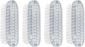 AUEAR, 4 Pack Plastic Fingernail Cleaning Brush Double-Sided Hand Nail Toe by AUEAR