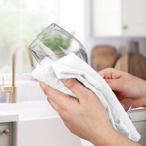 Avalon Towels Bar Towels Size 14x17 Inches – 100% Cotton, Absorbent and - Image 5
