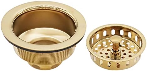 Westbrass A2165-01 4-1/4" OD Post Style Large Kitchen Basket Strainer - Image 5