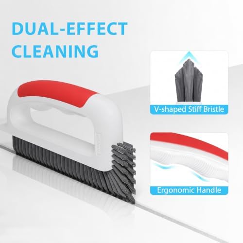Lumkew Grout Cleaning Brush for Cleaner Tile Floors - Image 4