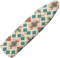 Geometric Rhombus Ironing Board Cover, Christmas Holly Applicable Standard Size by Daulesho