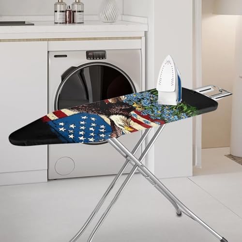 Eagle Ironing Board Cover 15x54 inch American Flag Ironing Board Dust Cover Non - Image 2