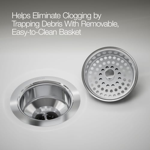 KOHLER K-8801-CP Duostrainer Sink Strainer - Image 6