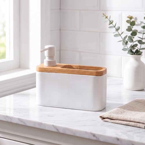 RQYIXI 2-in-1 Ceramic Soap Dispenser - Image 5