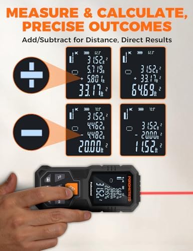 Laser Measure POROMETISTO with Angle Sensor&Tripod Mount - Image 6