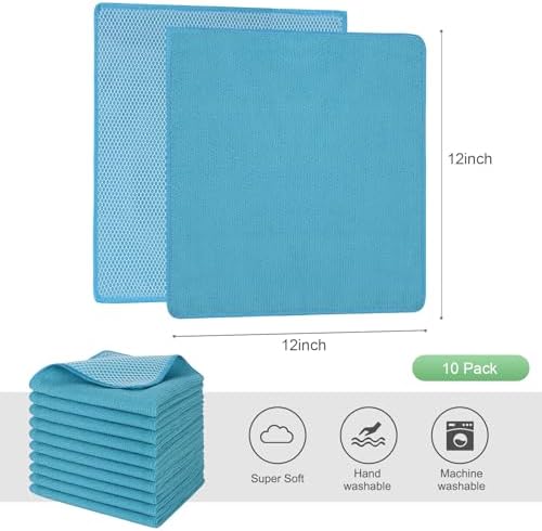 SINLAND Dish Cloth for Washing Dishes Kitchen Washcloth Cleaning Cloth - Image 2