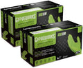 GLOVEWORKS Green Nitrile Gloves 8 Mil Heavy Duty Texture Medium by GLOVEWORKS