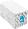 Simpli-Magic Flour Sack Kitchen Towels 24"x24" – 100% Cotton, High Absorbent by Simpli-Magic