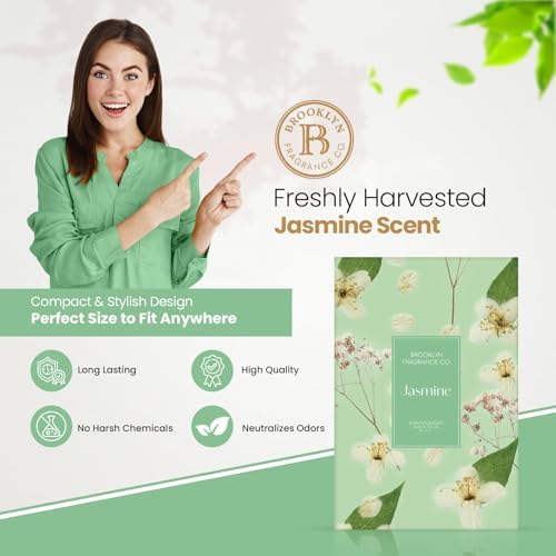 Brooklyn Fragrance Co. Spring Florals Sachet Bags – Jasmine Scented Pouches – - Image 2