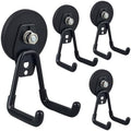 ULIBERMAGNET Heavy Duty Magnetic Garage Hooks, 4 Pack Strong Large Magnet Hook by ULIBERMAGNET
