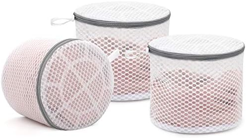 Muchfun 3Pcs Bra Wash Bags, Honeycomb Mesh Laundry Bags by Muchfun