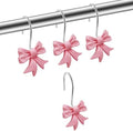 Bow Knot Decorative Shower Curtain Hooks by Unknown