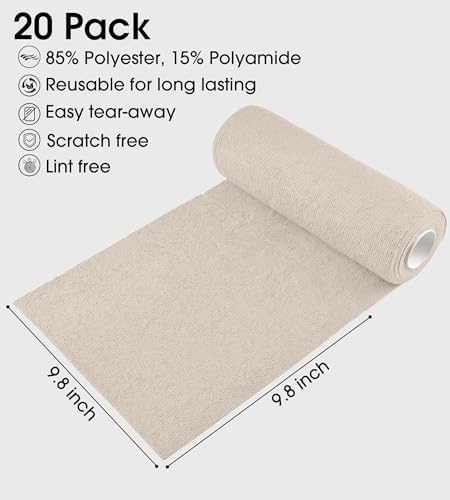 KitchLife Microfiber Cleaning Cloth Roll - Image 2