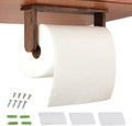 Wood-Paper-Towel-Holder-Under-Cabinet-Kitchen-Handmade by KLLEYNA