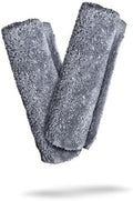 Adam's Borderless Grey Microfiber Towel by AdamsPolishes