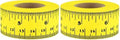 ChromaLabel 1 Inch Adhesive Measuring Tape, Removable Adhesive Measuring Tape by ChromaLabel