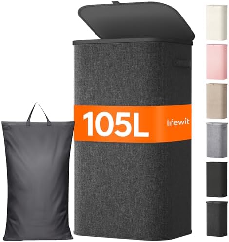 Lifewit 105L Large Laundry Basket by Lifewit