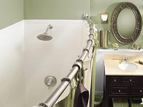 Moen Brushed Nickel Shower Curtain Rings - Image 7