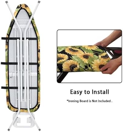 Flashideas Sunflower Ironing Board Cover Ventilate Resist Scorching Cover Heavy - Image 5