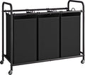 LINZINAR 3 Section Laundry Hamper by LINZINAR